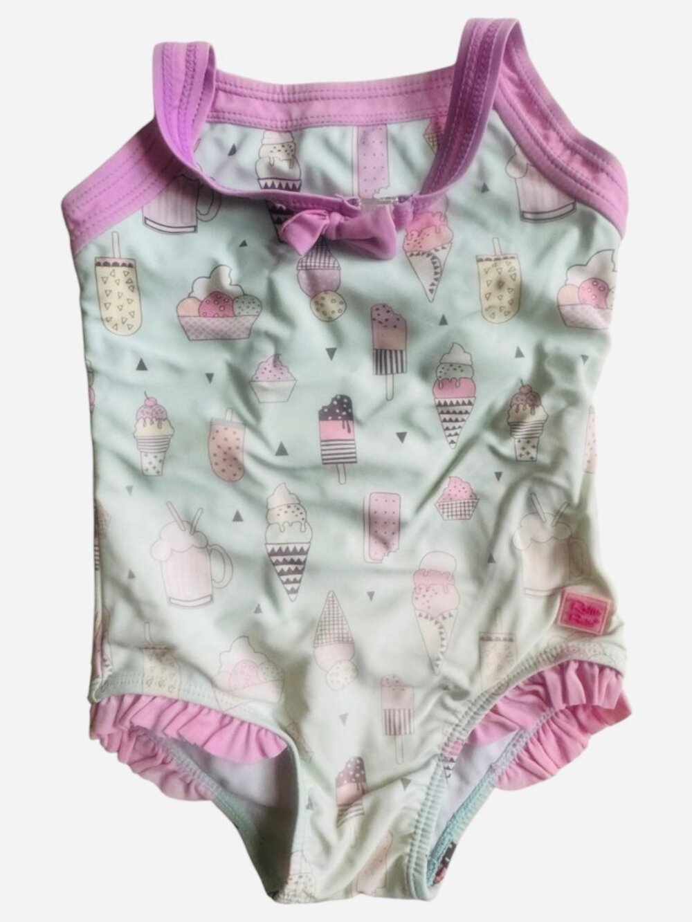 Ruffle Butts Size 3T ICE CREAM Swimsuit